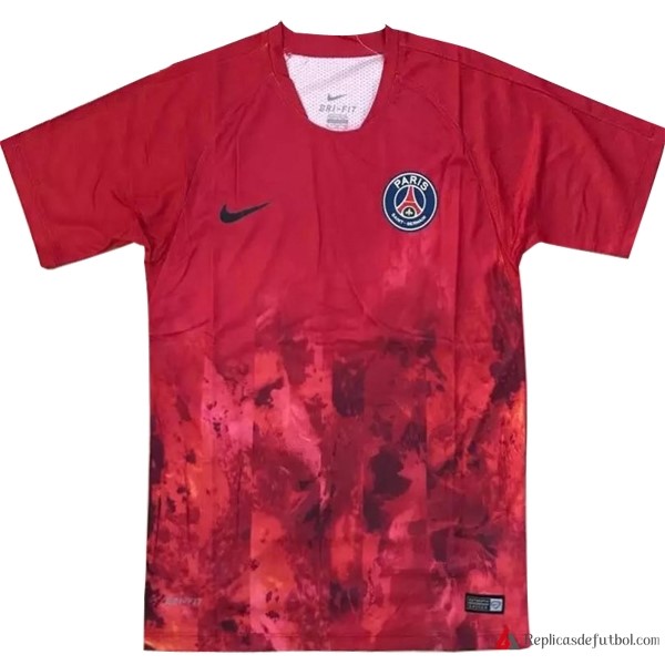 Camiseta Entrenamiento Paris Saint Germain 2017-2018 Rojo